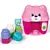 Mekane gumene kocke Clemmy Cat Kitty set roze CL17295