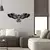 Wallity Zidna dekoracija Eagle3, 100x44 cm, 1.2mm, Crna