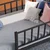 Hanah Home Dečiji krevet Montessori, 90x190 cm, Crni