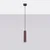 Sollux Lighting Viseča svetilka KARBON 1 rjava, (5000284961)