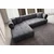 ATELIER DEL SOFA Ugaona garnitura Petra Left Dark Grey