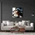 Slika eleganten profil z barvnimi lasmi - 70x70