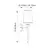 Endon 92949 - Zidna lampa 1xE14/6W/230V bela/sjajni hrom
