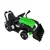 shumee ZP1001B Baterijski traktor z žlico in hupo, zelen