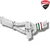 DUCATI CORSE zapestnica/Collezione T/bela