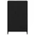 Highboard Crni hrast 70 x 31 x 115 cm Obrađeno drvo i čelik