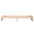 Vidaxl Posteljni okvir trden les 75x190 cm