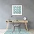 Decormat Podloga za stol Green pattern 140x100 cm 2 cm