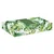 Porcelain bowl, 30 x 13 cm, Tropical Leaves Green - Nuova R2S