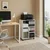 HANAH HOME Polica za knjige Cuup White