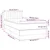 Vidaxl Box spring postelja z vzmetnico LED temno modra 90x190 cm žamet
