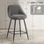 Homestar Set barskih stolov 2 kosa 49x52x88 cm siva