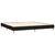 Shumee Box spring posteljni okvir črn 200x200 cm blago, (20684737)