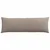 Jastučići za sofu 2 pcs Sivo-smeđa 120 x 40 cm tkanina