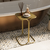 Hanah Home Klub sto Shb 30x52x30cm Zlatni