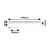 Rabalux LED lampa Bareg, 20W, 3000-4000K, 149cm, Crna