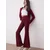 Trendyol Milla Ženske helanke Thmaw26Ty00001, Bordo