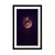 Plakat s paspartujem planet volka - 20x30 black