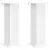 Stalak za biljke 2 pcs Bijela 30,5 x 30 x 80,5 cm