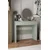HANAH HOME Sto za šminkanje Harmony Mini Round Ash Green
