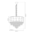 Luster na lancu LUXURIA 9xE14/40W/230V zlatni