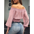 OFF-SHOULDER BLOUSE COLLEN pink