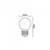 LED sijalica FILAMENT G45 E27/6W/230V 3000K
