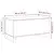 Kava Stol Crni hrast 90 x 44,5 x 45 cm Konstruirano drvo