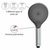 Tuš ročka o 12 cm Water Saving – Wenko