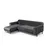 Atelier del Sofa Ugaona garnitura 96x85x287cm Antracit