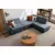 ATELIER DEL SOFA Ugaona garnitura S Loft Right Blue