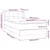Vidaxl Box spring postelja z vzmetnico temno modra 100x200 cm žamet