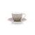 Pip Studio komplet skodelic s podstavkom iz porcelana 120 ml