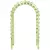 Vrtna pergola 130 x 60 x 230 cm od impregnirane borovine