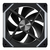 Ventilator Lian Li UNI FAN SL120 V2 ARGB Reverse PWM 12cm Crni UF-RSL120V2-1B