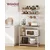 Songmics Kuhinjska polica 40x80x170 cm rjava