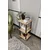 Hanah Home Polica za kuću Bookcase, 34x72x34 cm, Boje hrasta