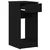 Tower stalak za računalo s ladicom crni 35x45x77 cm