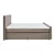 Mömax Postelja Boxspring Josie B, Bež, 180x200