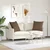 Jastučići za sofu 2 pcs Smeđa 60 x 60 cm tkanina