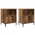 Noćni ormar 2 pcs Staro drvo 49 x 36 x 61 cm Konstruirano drvo
