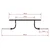 ATX palica za počepe Rackable Cambered Squat Bar