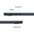 Apple MacBook Air 15 prenosnik, Midnight, 38,9cm (15,3), M4 10C CPU/10C GPU, 16GB, 256GB, macOS (mw1l3cr/a)
