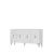 Hanah Home komoda Salkim 150, 125 cm, bela / srebrna