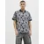 JACK & JONES Muška polo majica 12272985, Crno-bež
