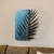 Hoja de Arte -1 - Blue, Black BlueBlack Decorative Wooden Wall Accessory