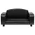 Sofa za pse crna 80 x 50 x 40 cm od umjetne kože
