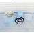 CANPOL BABIES Komplet simetričnih silikonskih dud Light touch 0-6m Sleepy koala modra