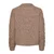 Pieces Pulover 17140372 Rjava Regular Fit