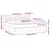 vidaXL Box spring postelja z vzmetnico temno siva 180x200 cm blago